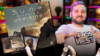 Dune Imperium Uprising! Flowing some Spice in this Board Game Playthrough!