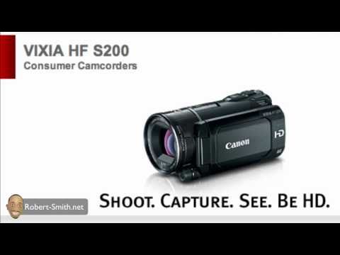 Canon VIXIA HFS200 Unboxing