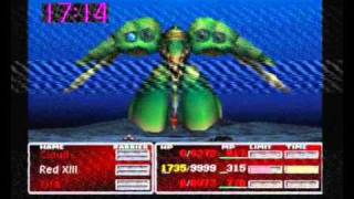 Final Fantasy Vii - Red Xiii Vs Emerald Weapon Pt1