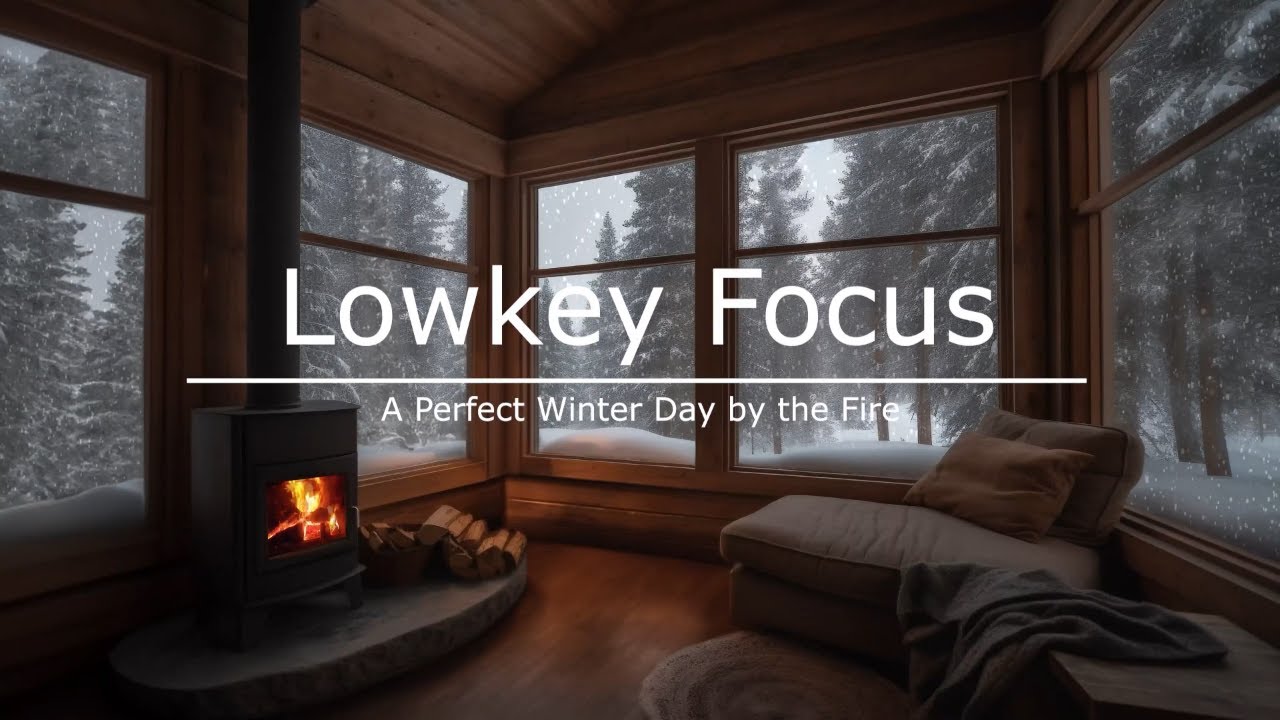 Winter Ambience | A Perfect Winter Day by the Fire - YouTube