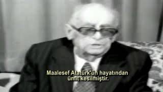 Celal Bayar, İsmet İnönü'nün Cumhurbaşkanı Seçilme Sürecini Anlatıyor.