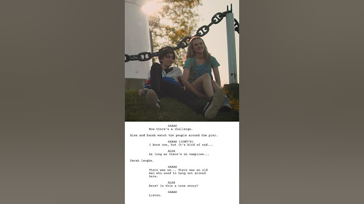 Script to Screen 📝🎬 Infinite Light Scene 26 #screenwriting #filmmaker #acting #lovestory
