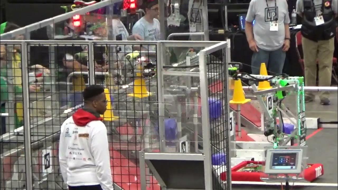 PCH Anderson 2023 FIRST Robotics Finals Match 1 (M) YouTube