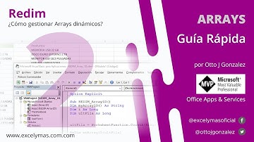 02. ARRAYS Guía Rápida | Creando Array Dinámico de una dimensión