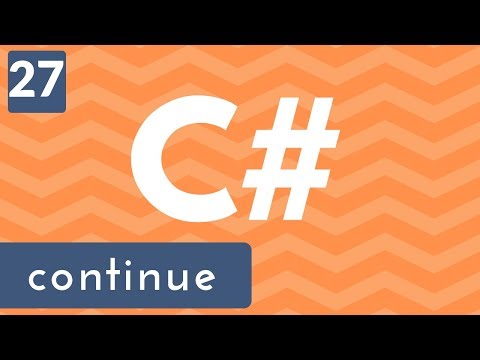 C# Tutorial #27 - Continue