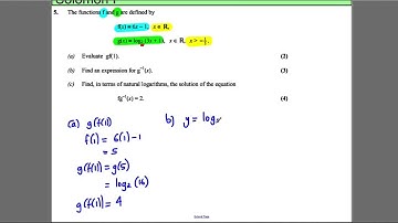 Core 3 - Functions - Solomon Paper I - Q5