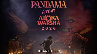 Pandama Live 2026 Dhanith Sri Aloka Warsha Concert Performance