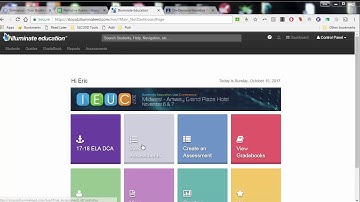 Illuminate - Adding Assessment Scores