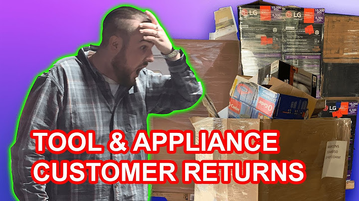I BOUGHT A TRUCKLOAD OF APPLIANCE & TOOL CUSTOMER RETURN LIQUIDATION PALLETS:  LG, SHARK, & RYOBI