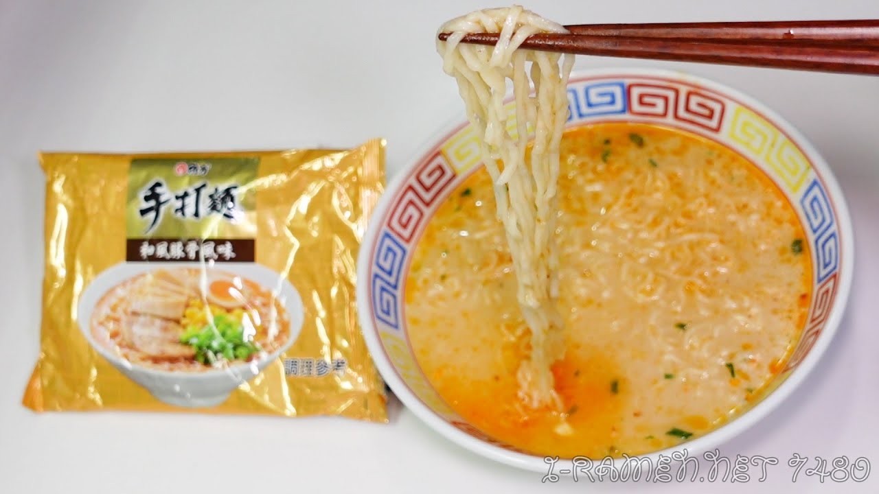 インスタント食品のフタ No.7480 維力食品工業 (Taiwan) 手打麵 和風豚骨風味 | tontantin即席麺処