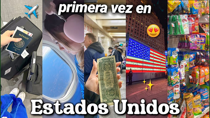 CONOCIENDO USA POR PRIMERA VEZ🥹🇺🇸 - Evelyn Rangel