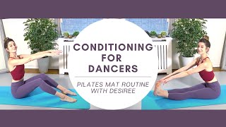 CONDITIONING FOR DANCERS | Pilates Mat Routine With Desiree! Profile