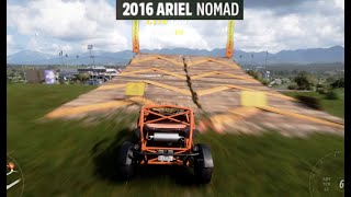 Stadium Jump Stock vs Tuned Sound 2016 Ariel Nomad #fh5