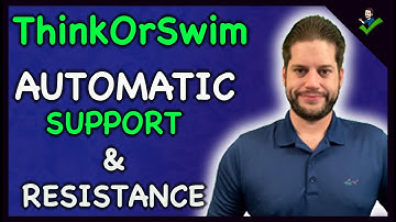 Support and Resistance ThinkOrSwim (Thinkorswim Tutorial)