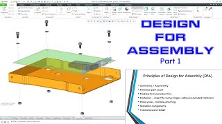 Creo Parametric - Design for Assembly (Part 1)