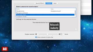 BlackHole - Record Audio with Audacity on Mac