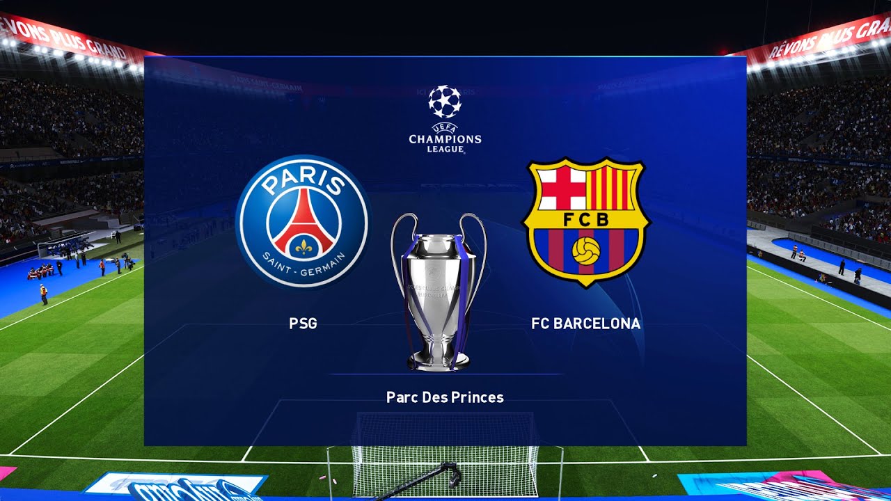 Psg Vs Barcelona Comeback Second Leg Ucl 10 March 2021 Gameplay Youtube