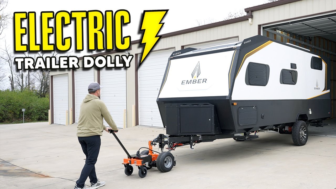 Электрическая тележка SuperHandy для трейлеров: легкое маневрирование для автодомов, лодок и хозя...