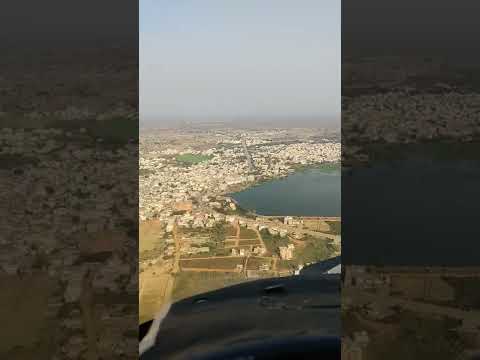 Flying over Gadchiroli town