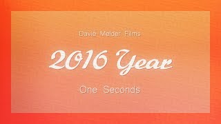 My One Second Everyday Video | 2016