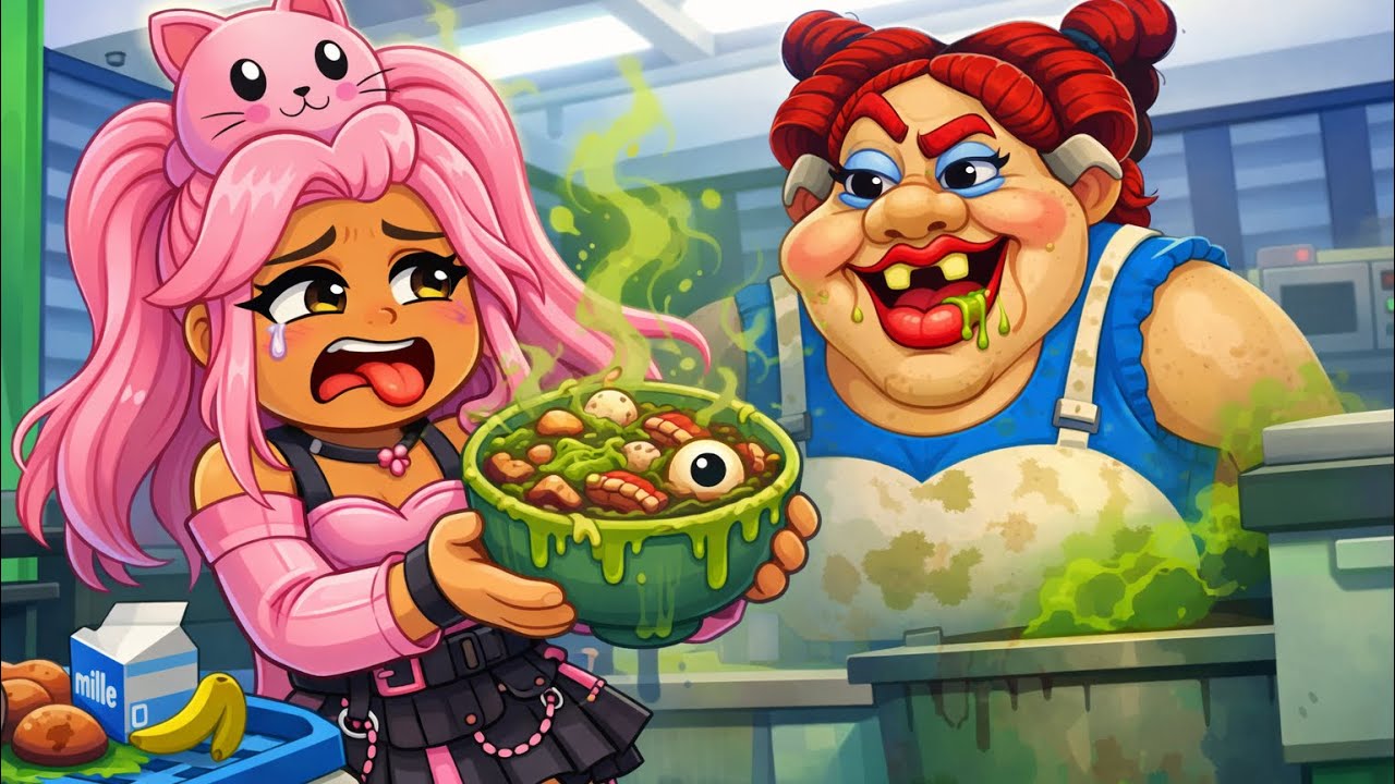 ESCAPE The EVIL LUNCH LADY! (Roblox)