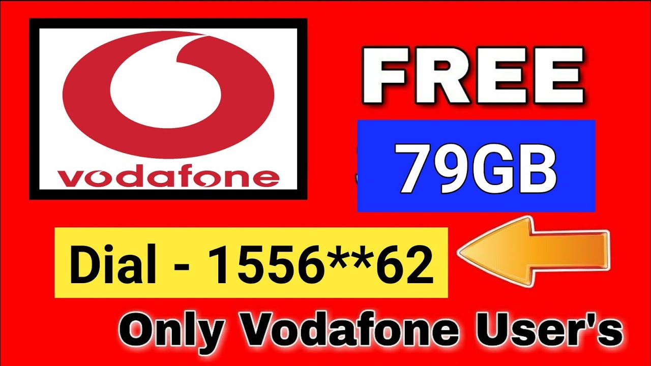 Vodafone 79GB Free Data Offer 2020 How To Get Free Data In Vodafone