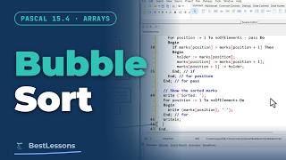 Full Pascal 15.4 - Bubble Sort: Putting Marks in Order Guide