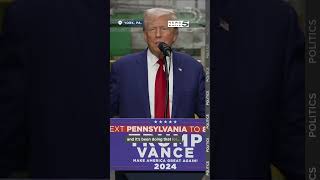 Trump criticized the Biden-Harris administration for skyrocketing inflation