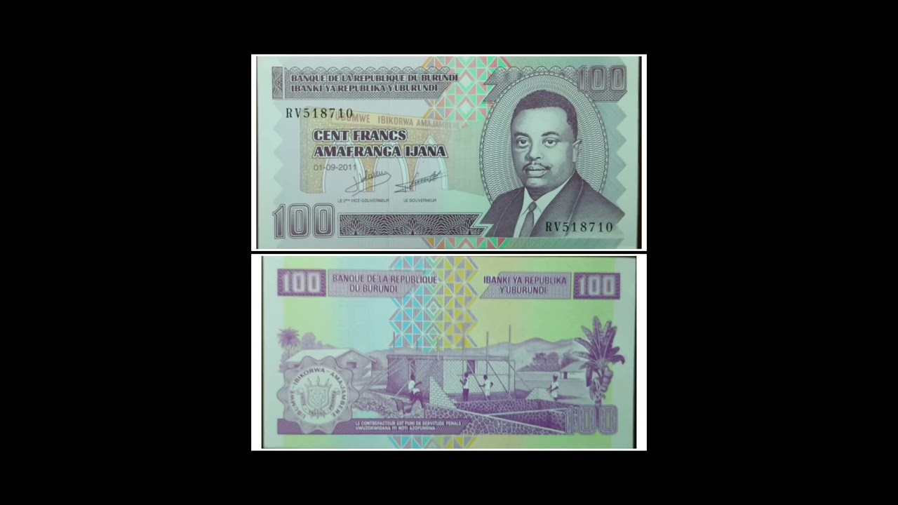 BURUNDI (100 burundian franc)