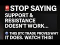 Support &amp; Resistance Doesn’t Lie  - Bitcoin Trade Breakdown + Live TP Hit 💥📊