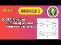 VTU BCS503 | DFA for Even a and Even b | Even a Odd b | Odd a and Even b | Odd a Odd b | TOC