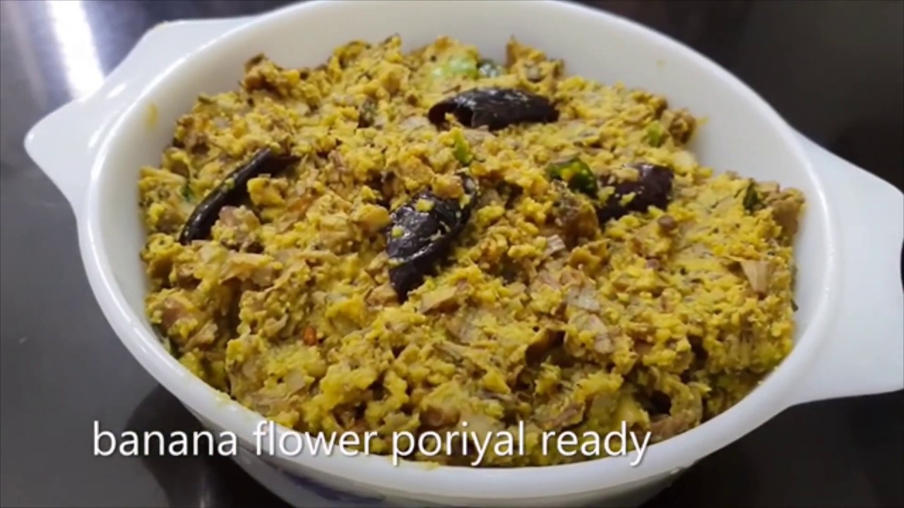 banana flower kootu YouTube