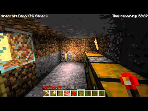 PC Gamer Minecraft Demo Secrets! - YouTube