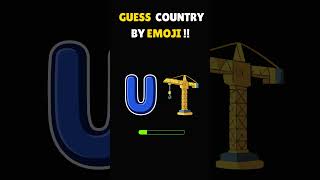 🌍 Guess the Country from Emojis! Can You Get 6/6? 🤔 #emojiquiz #geography #shorts #uk #usa