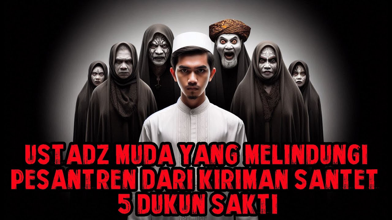 TUMBANGNYA  5 DUKUN SAKTI YANG MENYERANG PESANTREN DI TANGAN SANG USTADZ MUDA - CERITA HOROR