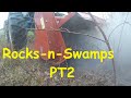 Making a swamp road and a Seppi Rock Crusher on a Versatile 276 bi-directional tractor (Part 2)