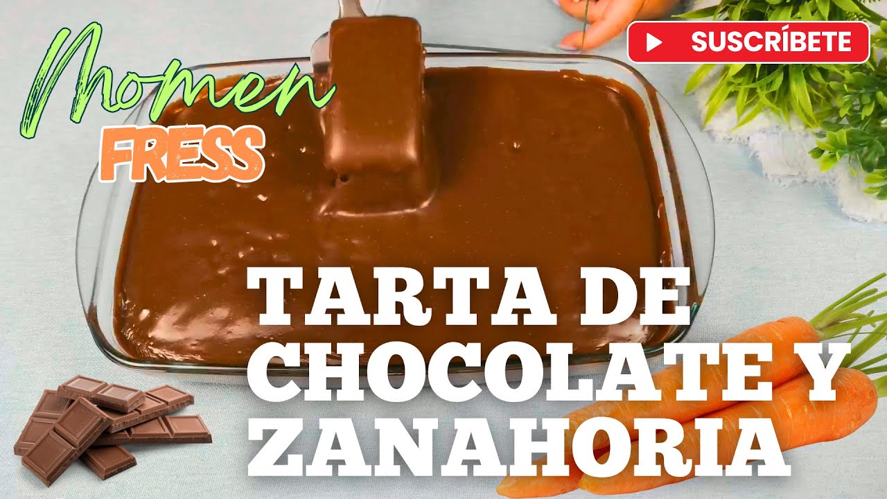 Tarta de chocolate y zanahoria (👌🏻activa los subtítulos😋)
