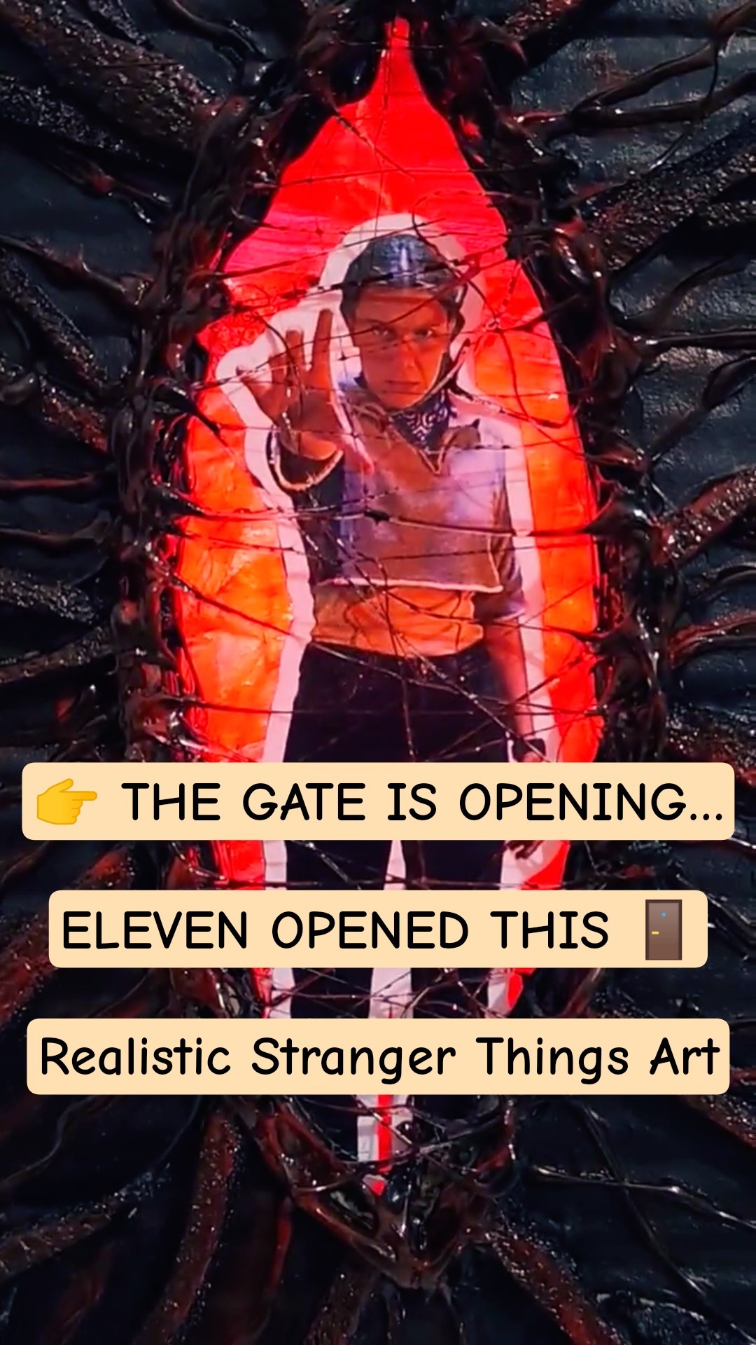 I Made the Stranger Things Gate Opened by Eleven | Realistic 3D