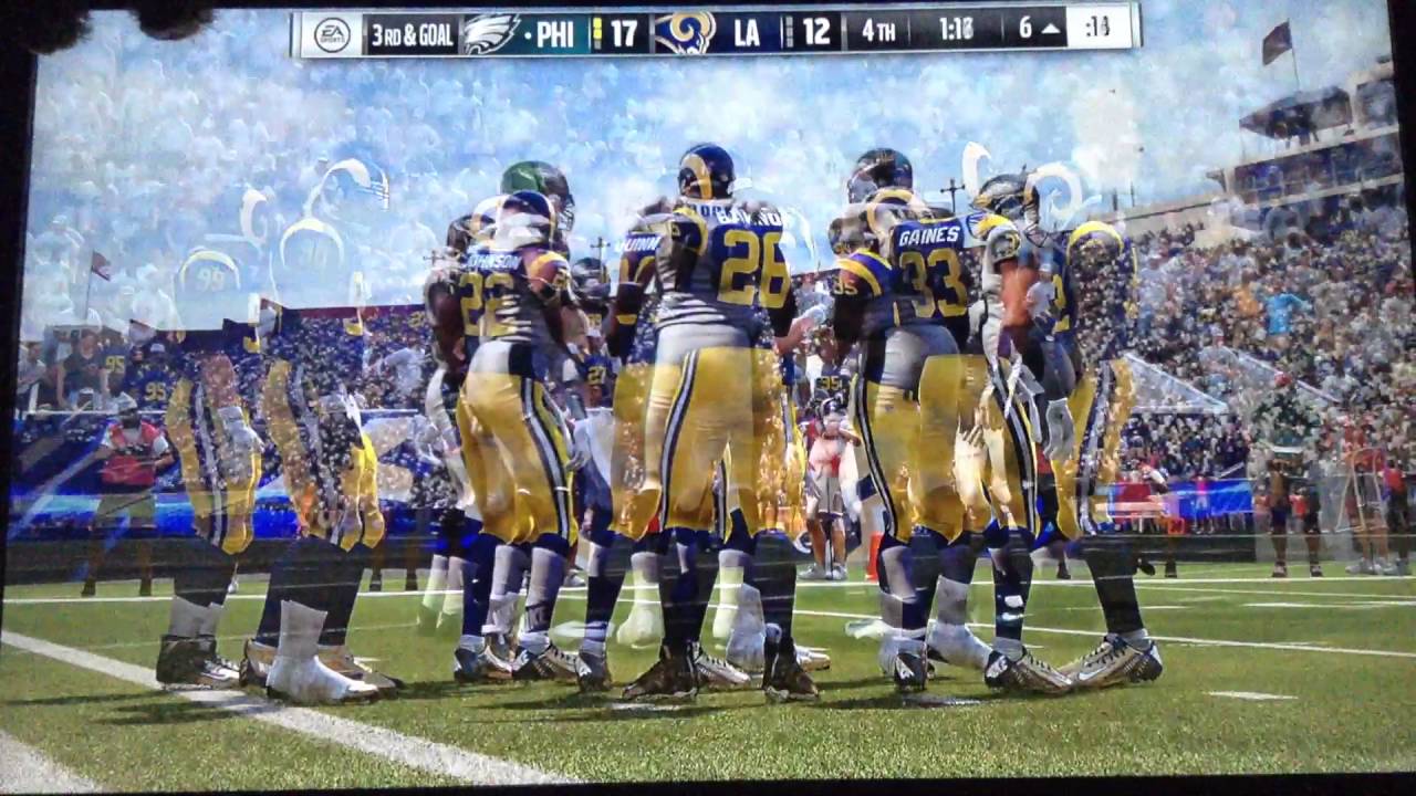 Jared Goff vs. Carson Wentz | Madden NFL 17 4th Quarter Pt. 2
