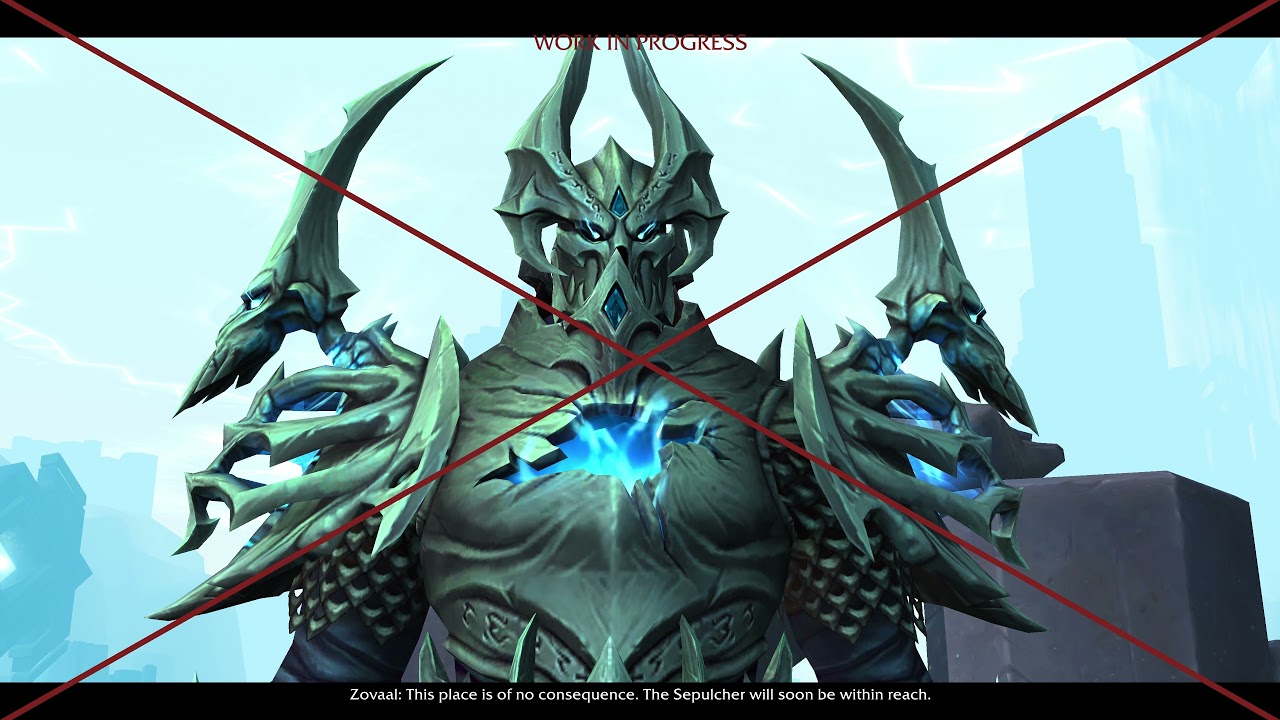 Army of the Mawsworn Cutscene - Patch 9.2.0