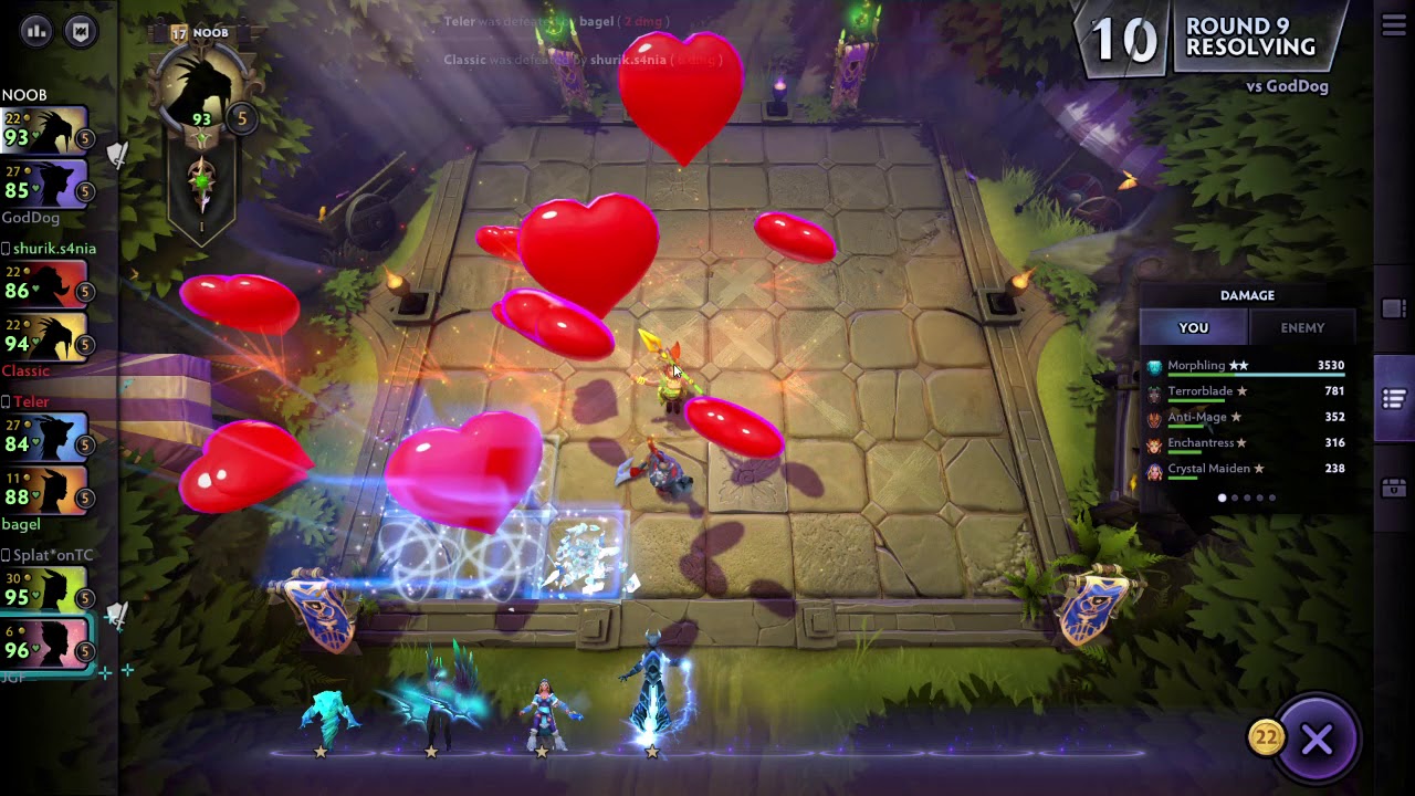 Dota - Underlords  Fun game with mages!