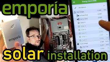 How to Install an Emporia Vue: Solar Installation (and Basic Too!) - Unboxing, Install & App Setup!