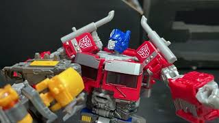 Transformers-Stop Motion-[Optimus Prime vs Scourge Final Battle] trailer