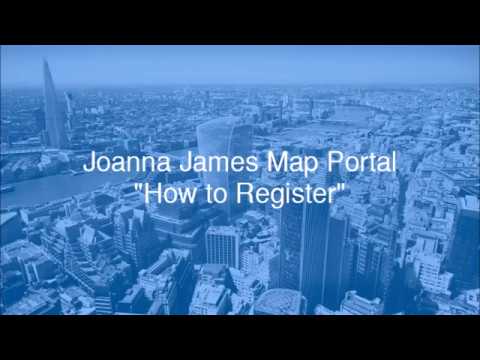 How to Register - Joanna James Map Portal