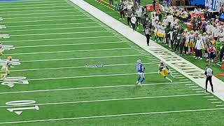 Packers vs Lions 1.9.22 Ford Field