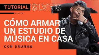 Guía básica para armar tu estudio de grabación musical en casa | Tutorial Slang