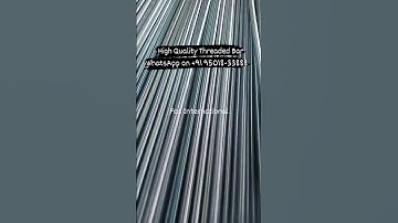 Threaded bar manufacturer and exporter  High Quality Threaded bar  Fas International