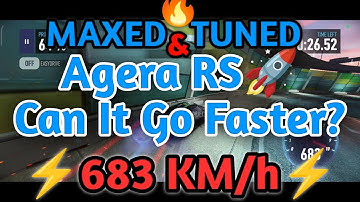 Koenigsegg Agera RS Speed Test – How Fast Can It Really Go? | NFS No Limits