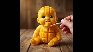 Baby Eats Mango Juicy Squishy