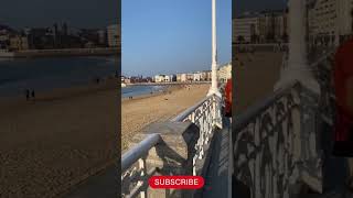 Visitamos la playa de la concha en San Sebastián #Donostia #PaisVasco #LaConcha